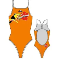 Turbo New Ipannema Swimsuit Orange M Femme