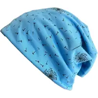 Kumixi Bonnet 'Slouch Beanie' bleu clair