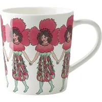 Design House Stockholm Elsa Beskow Mug Poppy | 40 cl with handle