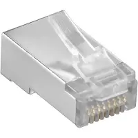 Goobay Connecteur modulaire RJ45 Cat 5e - 10 pièces
