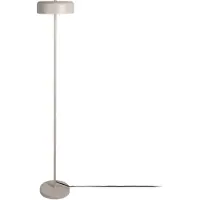 Leitmotiv - Lampadaire Riqueza Palo - Gris chaud - Ø 24 cm pour le salon, la chambre à coucher