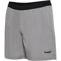 Hummel Pantalon de sport gris / noir