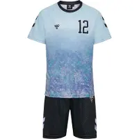 Hummel Survêtement bleu ciel / lavande / rose ancienne / noir