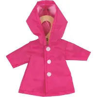 Bigjigs Manteau rose pour poupée 28 cm