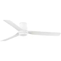 Faro Punt Tub M (Ø132cm) Ventilateur de Plafond White | Without light