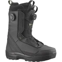Salomon Snowboard - Boots de snowboard - Malamute Dual BOA Black pour Homme en Laine - Taille 45,5 - Noir
