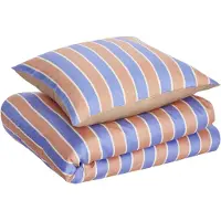 Hubsch Parure De Lit Solace 60x63 140x200 Bleu/orange | 061204