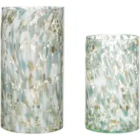 Hubsch Vases Balance Bleu (série De 2) | 281505