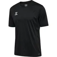 Hummel T-Shirt fonctionnel 'Essential' noir / blanc