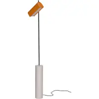 Hubsch Lampadaire réflecteur orange