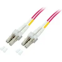 EFB Elektronik O0319.10 Duplex Patchkabel LC-LC 50/125 OM4 LSZH 2mm 10m violett