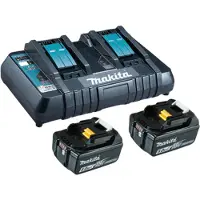 Makita - Chargeur de batterie + batterie 2 x - Li-Ion - 5 mAh - Charge 2 x batteries