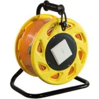 Logilink Netzwerkkabel auf Trommel Cat7A Rohkabel 90M,orange