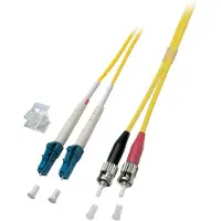 EFB Elektronik Duplex Patchkabel LC-ST 9/125 OSM2 LSZH 2mm 2.0m gelb extern retail