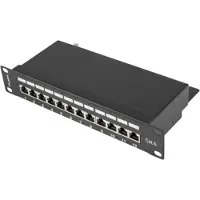 Lanberg Ppf6-9012-b 10´´ 1u Patch Panel Argenté One Size / EU Plug 220V