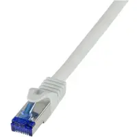 Logilink Professional C6A082S Câble patch Ultraflex, Cat.6A, S/FTP, 7,5 m, gris