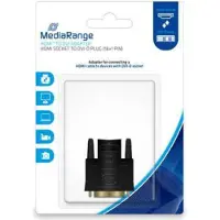 MediaRange HDMI Buchse/DVI-D STecker (18+1-polig) schwarz