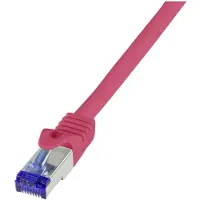 Logilink Professional C6A104S câble patch Ultraflex, cat.6A, S/FTP, 15 m, rouge