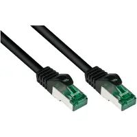 GOOD CONNECTIONS Cat.6A Patchkabel Outdoor HF schwarz 40m