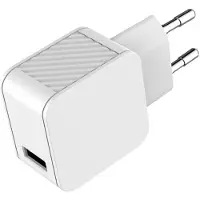 BigBen Interactive Chargeur USB A 2.4A FastCharge Blanc Bigben