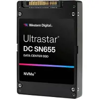 SanDisk WD Ultrastar DC SN655 WUS5EA176ESP7E3 - SSD - 7,68 To - interne - 2,5" (6,4 cm) - U.3 PCIe 4.0 (NVMe)