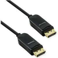 Value 14.99.3469 Câble Displayport 50 M Noir