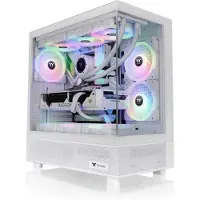 Thermaltake View 270 Tg Argb Pc Tower Case Blanc