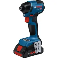 Bosch Professional 06019L6001 Professional GDR 18V-220 C Akku-Schlagbohrschrauber-Set 18,0 V, ohne Akku