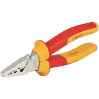 Bosch Professional Vde Insulated Crimping Plier 180 Mm Jaune