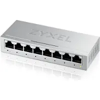 Zyxel Gs-108b V5 Mini 8 Ports Switch Argenté One Size / EU Plug 220V