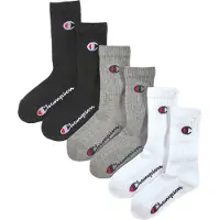 Champion Chaussettes bleu / gris chiné / noir / blanc