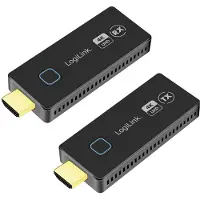 Logilink Kit de transfert HDMI sans fil HDMI vers HDMI 1 vers 1 4K à 60 Hz