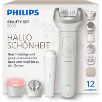 Philips BRE749/00, Gris, 32 pinces, Épilation, Exfoliation, Précision, Rasage, Tête rotative, 70 400 tr/min, Batterie, Batterie intégrée