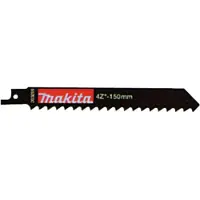 Makita P -04999 Lame De Scie Sabre - 150 X 6,35 Mm - Bois (5 Pcs)