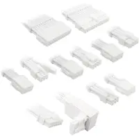 Kolink PSU kabeļu pagarinātāji Core Pro Braided Cable Extension Kit 12V-2x6 Type 2 - White