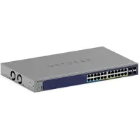 Netgear GS728TXUP Gestito Gigabit Ethernet (10/100/1000) Supporto Power over Ethernet (PoE) 1U Grigio