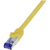 Logilink Professional C6A077S câble patch Ultraflex, cat.6A, S/FTP, 5,0 m, jaune