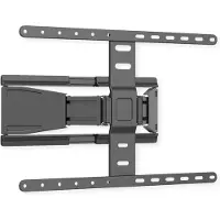 Value Ultra-mince Full-Motion (Mur, 50 kg, 43" - 90"), Support mural pour TV, Noir