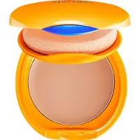 Shiseido Expert Sun Protector Tanning Compact Foundation SPF10 fond de teint compact wateproof rechargeable teinte Honey 12 g