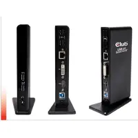 Club 3D CLUB3D USB Gen1 Type A Dual Display Docking Station