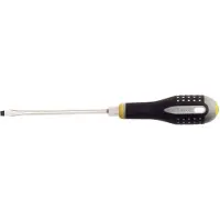 Bahco BE-8160 - Tournevis à lame forgée pour vis à fente renforcé ERGO avec poignée double en caoutchouc 1-2,5 mm x 247-361 mm
