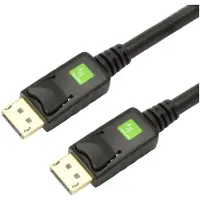 EFB Elektronik DisplayPort — DisplayPort (10 m), Câble vidéo, Noir