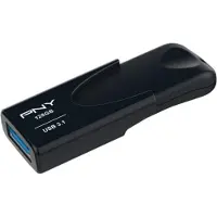 PNY Technologies Clé Usb 3.2 Attache 4 - 128 Gb Noir (fd128att431)