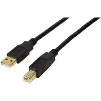 Logilink UA0264 USB 2.0 Aktives Verlängerungskabel, 10,0 m, schwarz