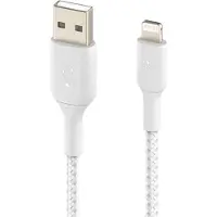Belkin Boost Charge Lightning To Braided Usb-a Cable 3m Blanc