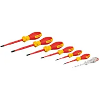 Bosch Professional Vde Sl/ph Insulated Screwdriver Set 7 Pieces Orange