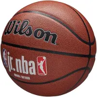 Wilson Ballon de basket - Unisexe - Marron - Jr NBA Fam Logo Auth In Out Ball WZ2018401XB
