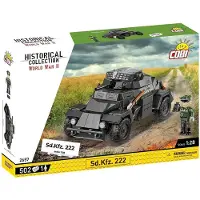 COBI Jeu de construction - - SD.KFZ. 222 - 502 pièces - Noir - 8 ans et plus