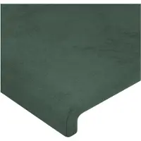 vidaXL Têtes de lit 4 pcs. Vert foncé 90x5x78/88 cm velours
