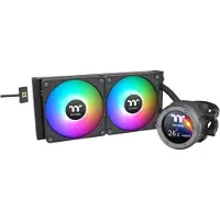Thermaltake TT TH240 V2 Ultra EX ARGB, Refroidissement liquide CPU, Noir
